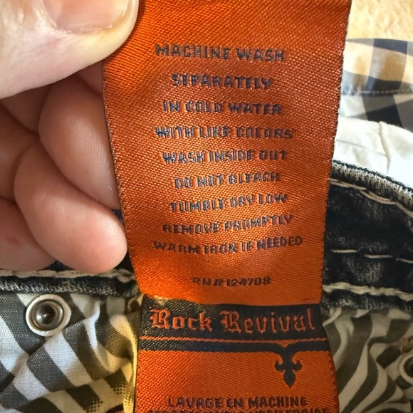 Rock Revival jeans, ladies, Cyrus mid rise ankle skinny, 31” waist - Picture 12 of 13